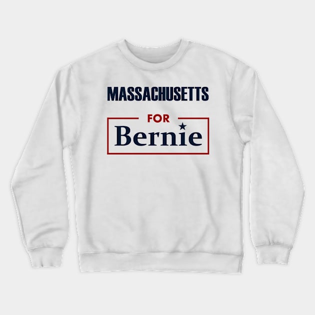 Massachusetts for Bernie Crewneck Sweatshirt by ESDesign